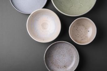 Pale and Pretty Clay Bowl Set  