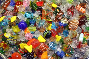 The Cat's Eyes Glass Candies