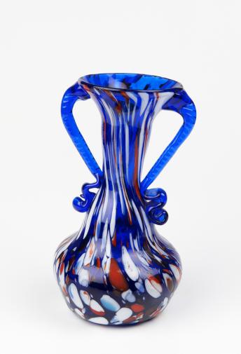 Roman Blue Spoted Vase 
