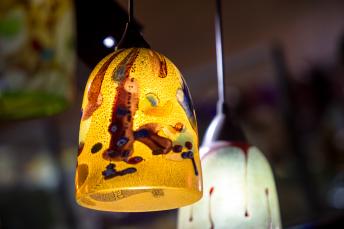 Yellow Sun Glass Shade