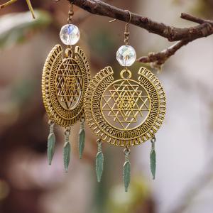 Pismo Beach Seashell Handcrafted Ear Rings