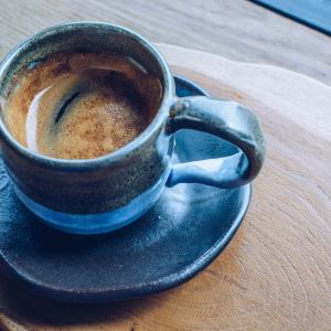 Rustic Blue Handcrafted Coffee Cup