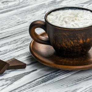 Chocolate Cream Handcrafted Coffee Cup