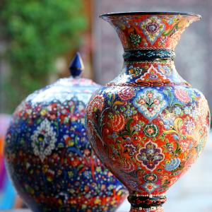 Natural Spanish Hand Made Vase