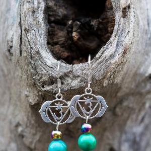 Starry Night Handcrafted Ear Rings
