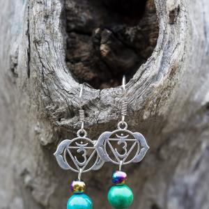 Pismo Beach Seashell Handcrafted Ear Rings