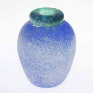 Roman Blue Spoted Vase 