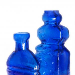 Antique Emerald Glass Vase
