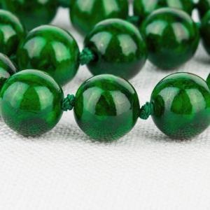 Emerald Glass Bracelet  