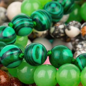 Emerald Glass Bracelet  