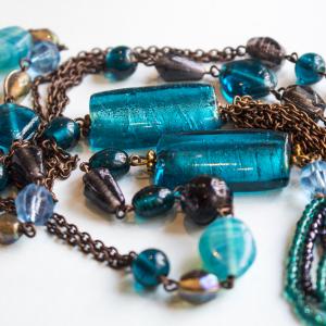 Emerald Glass Bracelet  