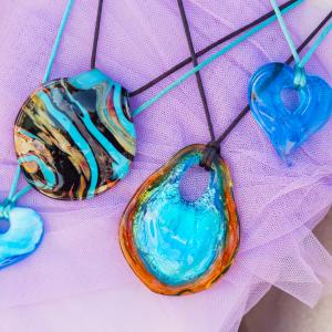 Handmade Glass Necklaces