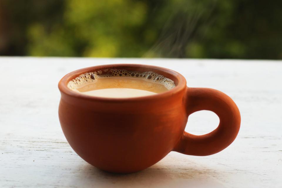 Chocolate Cream Handcrafted Coffee Cup