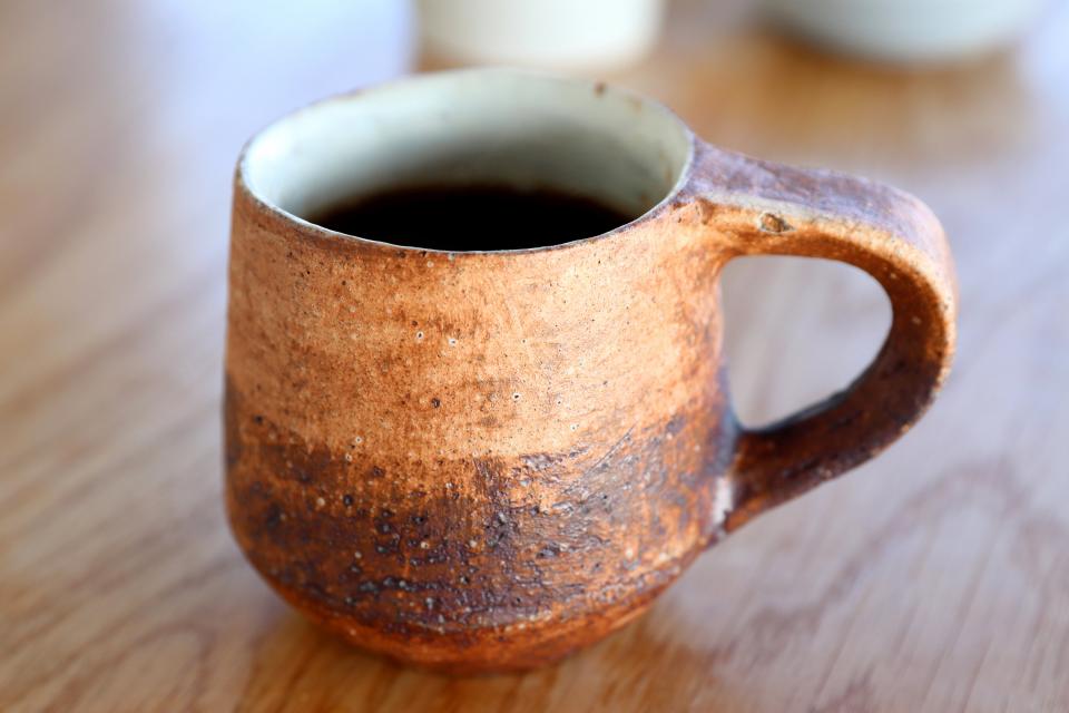 Chocolate Cream Handcrafted Coffee Cup 
