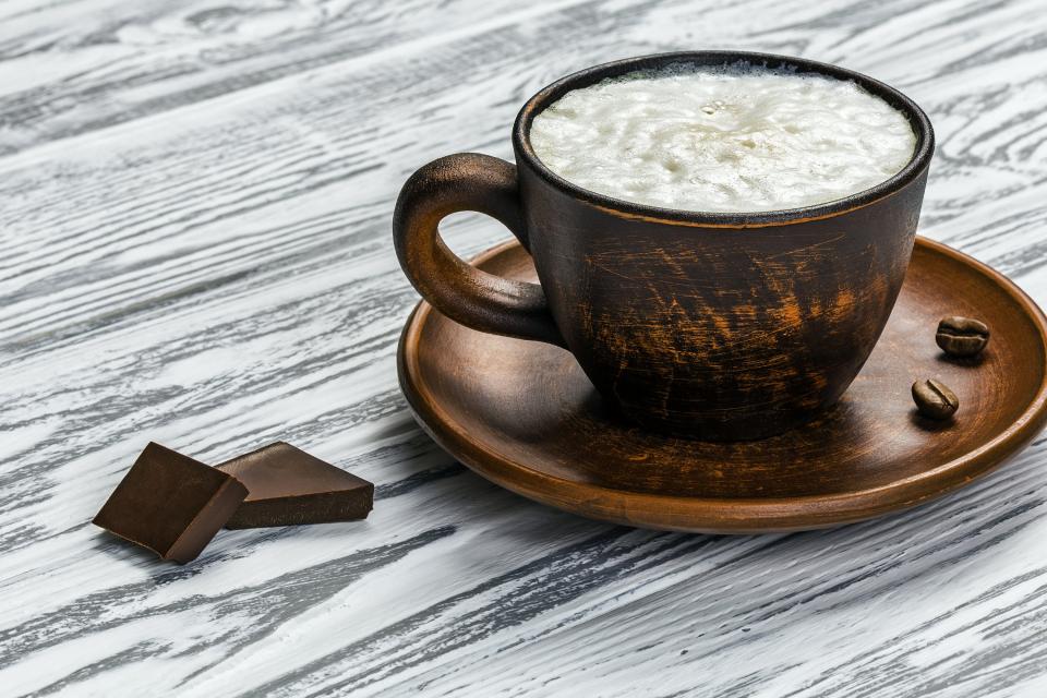 Chocolate Cream Handcrafted Coffee Cup