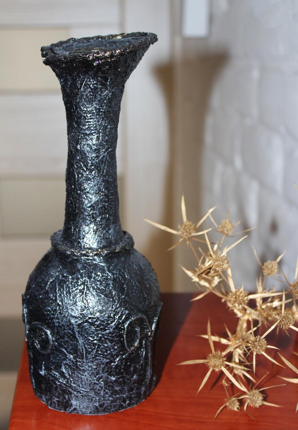 Natural Spanish Hand Made Vase 