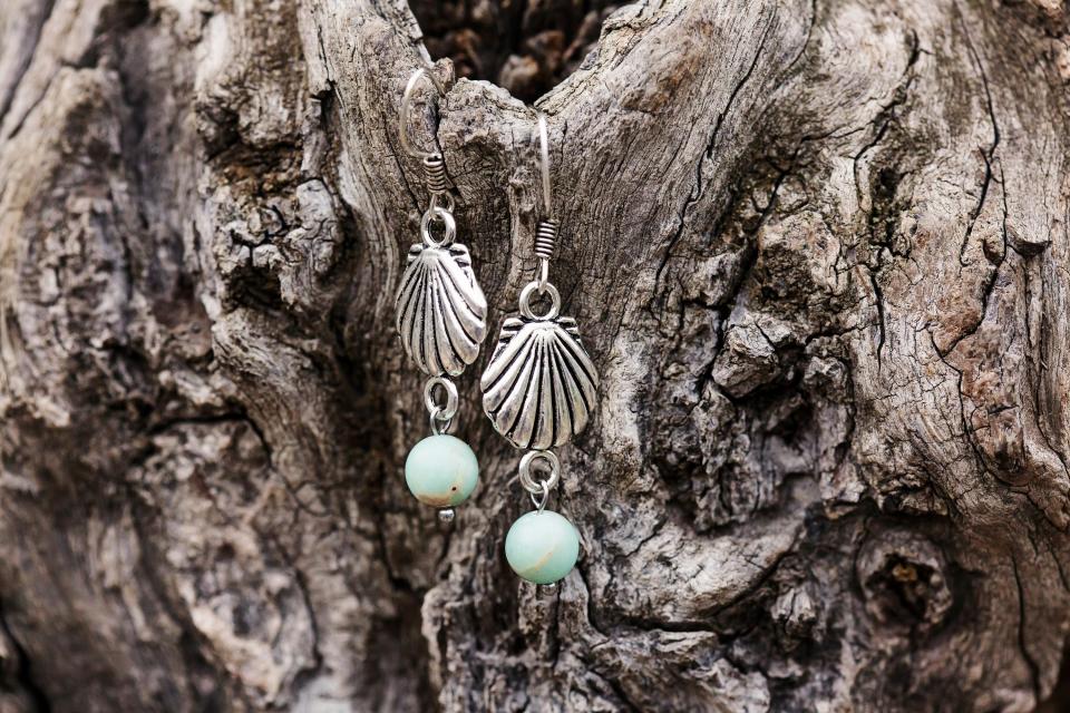 Starry Night Handcrafted Ear Rings