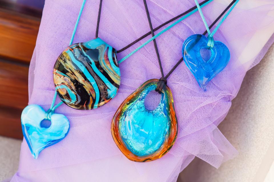 Handmade Glass Necklaces